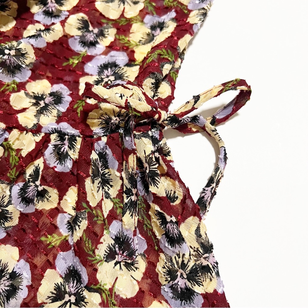 Madewell Viola Floral Ruffle Hem Blouse - Picture 12 of 15
